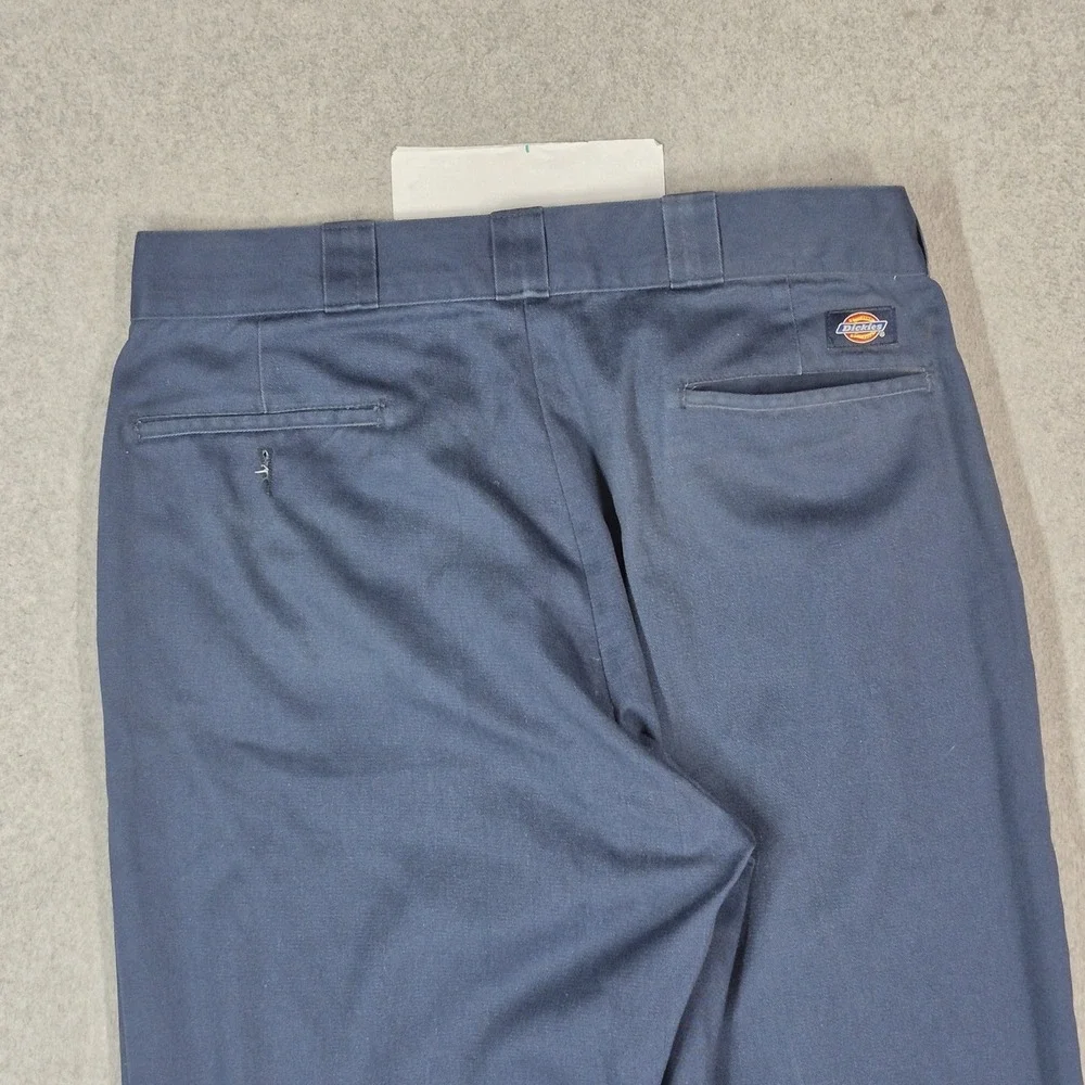 Dickies Men Pants 36X32 Navy Blue 874 Twill Workwear 31